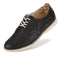 Rollie Derby Applique Black Womens Leather Brogue Shoe